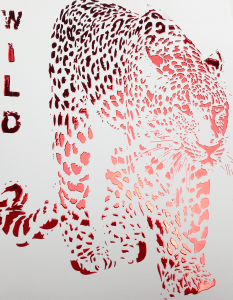 Silk Foil couleur rouge