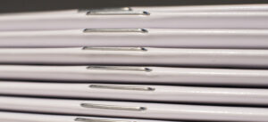 печат брошура с прави телчета